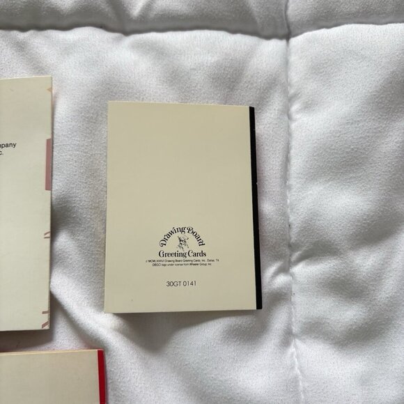 Vintage 80s 90s Disney Lot Of 5 Unused MINI Cards Junk Journal Scrapbook - Picture 6 of 8